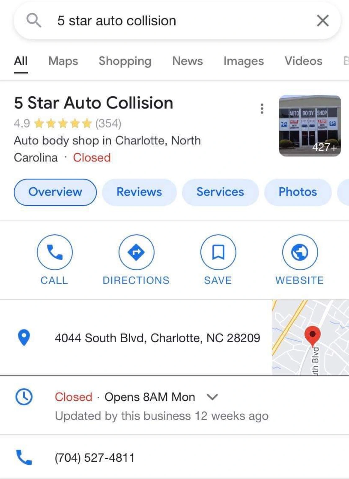 5 Star Auto Collision repair shop photo 5