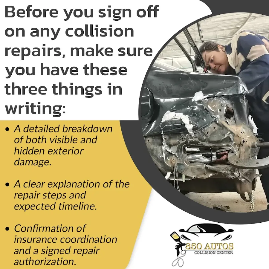 850 Autos - Autobody and Collision Center repair shop photo 2