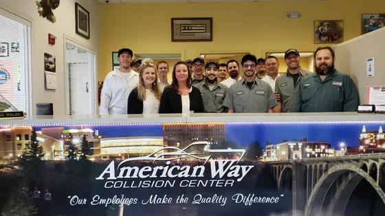 American Way Collision Center repair shop photo 2