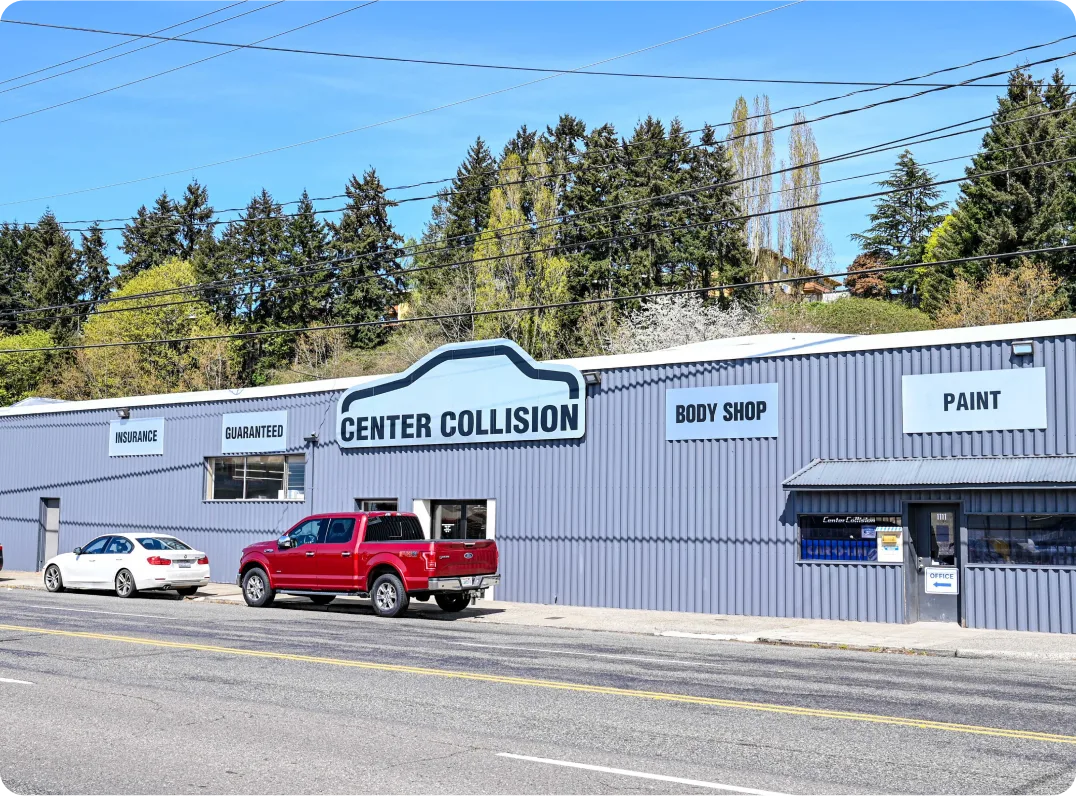 Center Collision repair shop photo 6