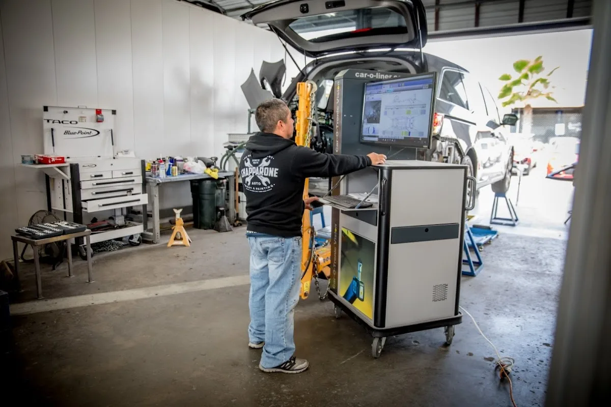 Chapparone Auto Body & Painting repair shop photo 2