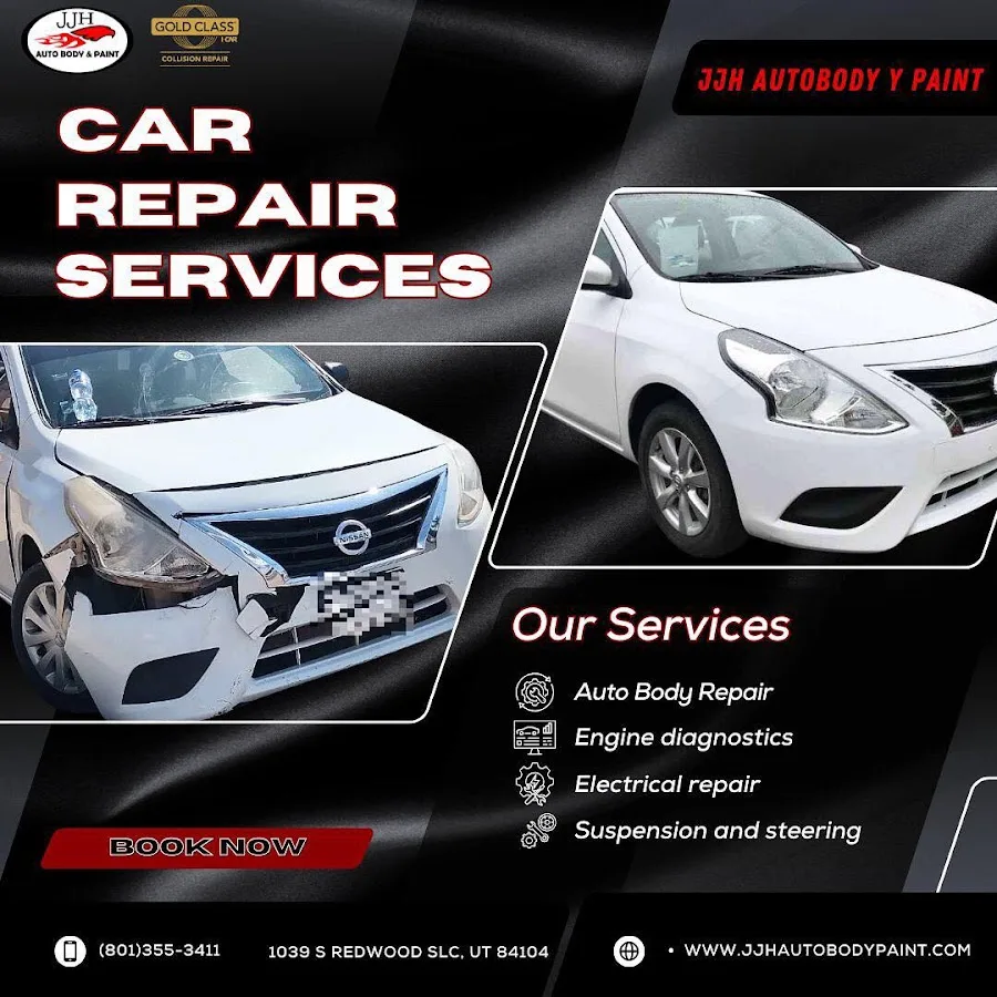 CSN COLLISION/JJH Auto Body & Paint repair shop photo 2