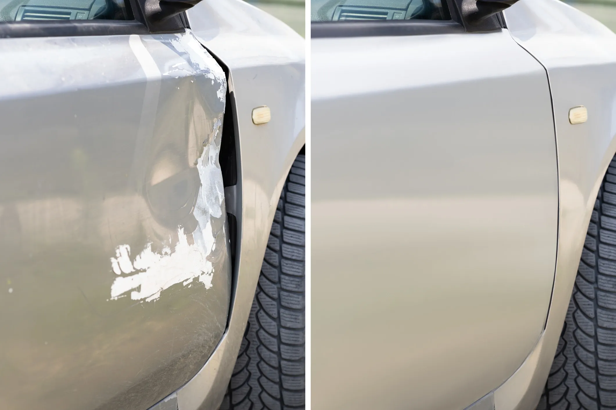 D & T Auto Body repair shop photo 2