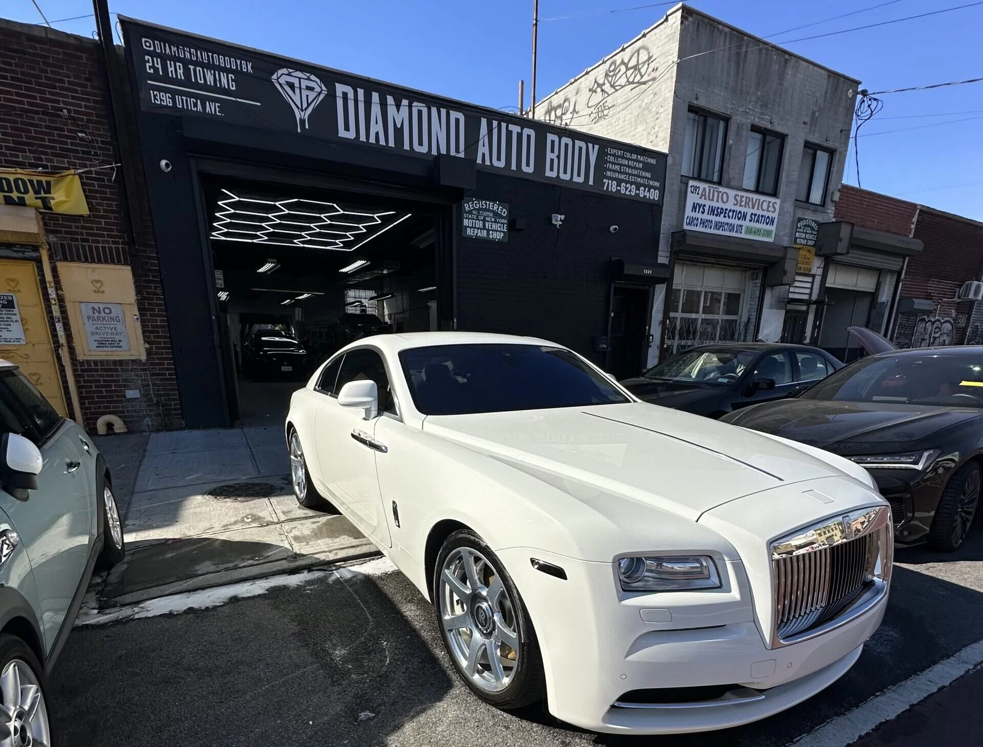Diamond Auto Body Shop Brooklyn repair shop photo 2
