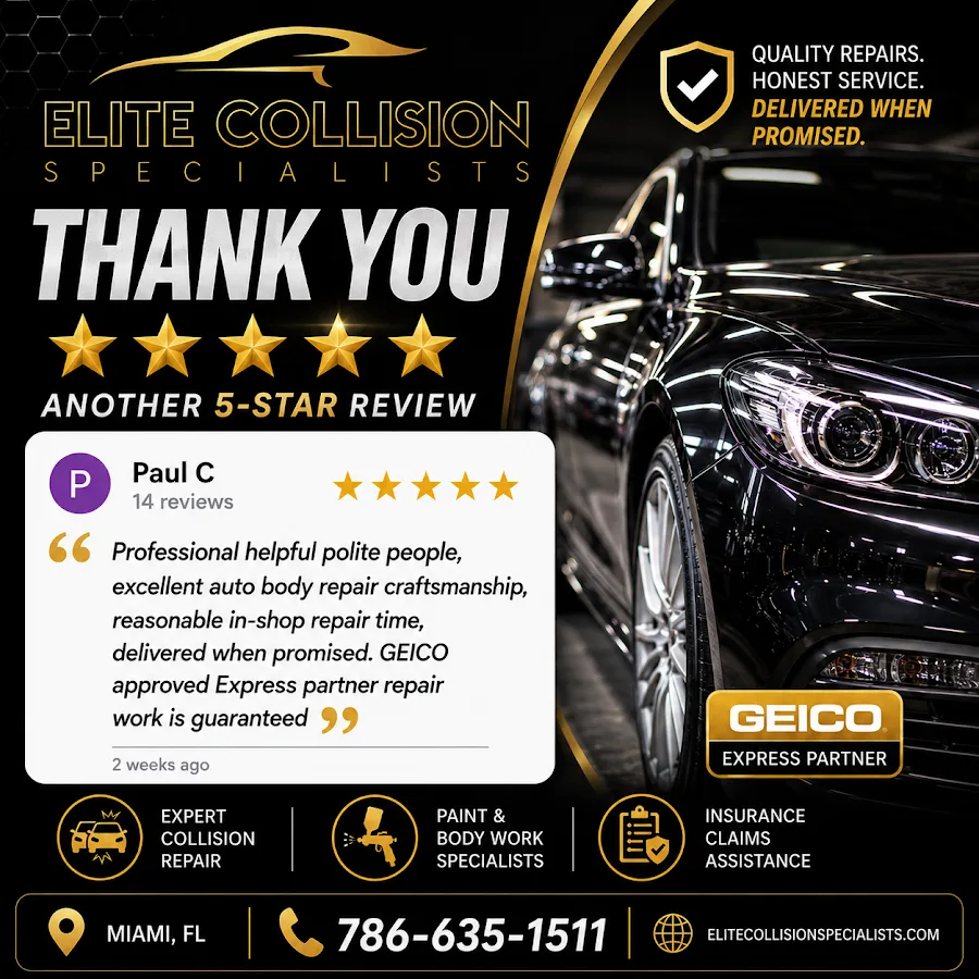 Elite Collision Specialists repair shop photo 2