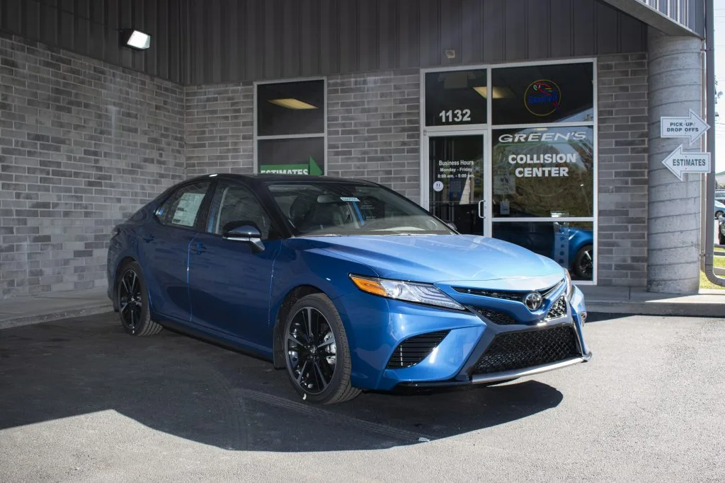 Green's Collision Center repair shop photo 2
