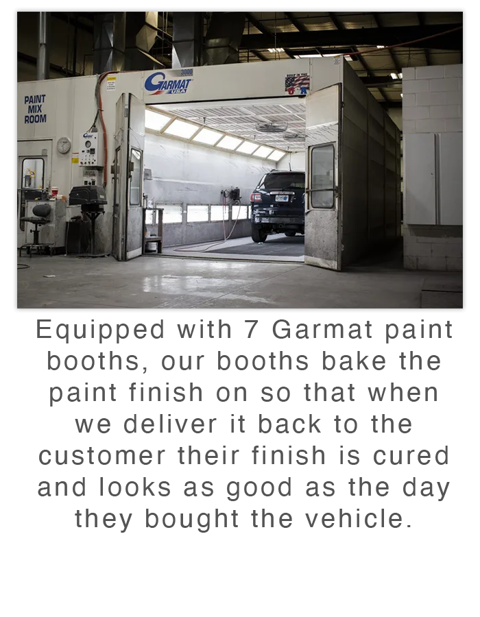 Green's Collision Center repair shop photo 4
