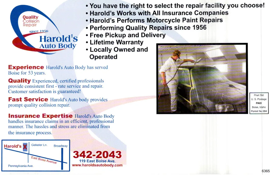 Harold's Autobody repair shop photo 2