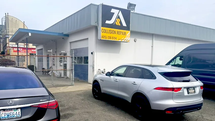 J&A Auto Collision Center repair shop photo 3