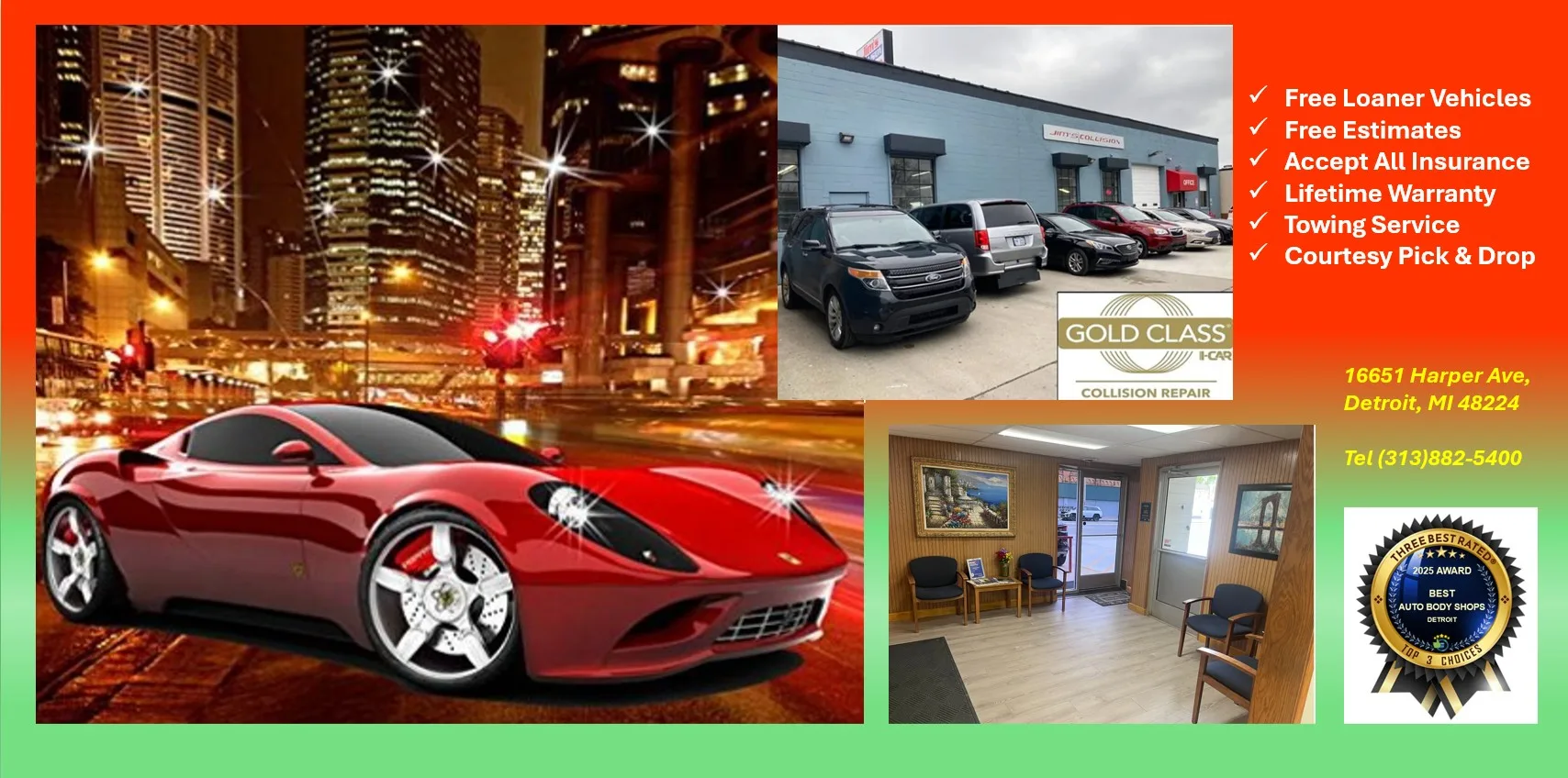 Jims Collision repair shop photo 4