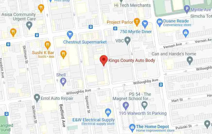 Kings County Auto Body repair shop photo 6