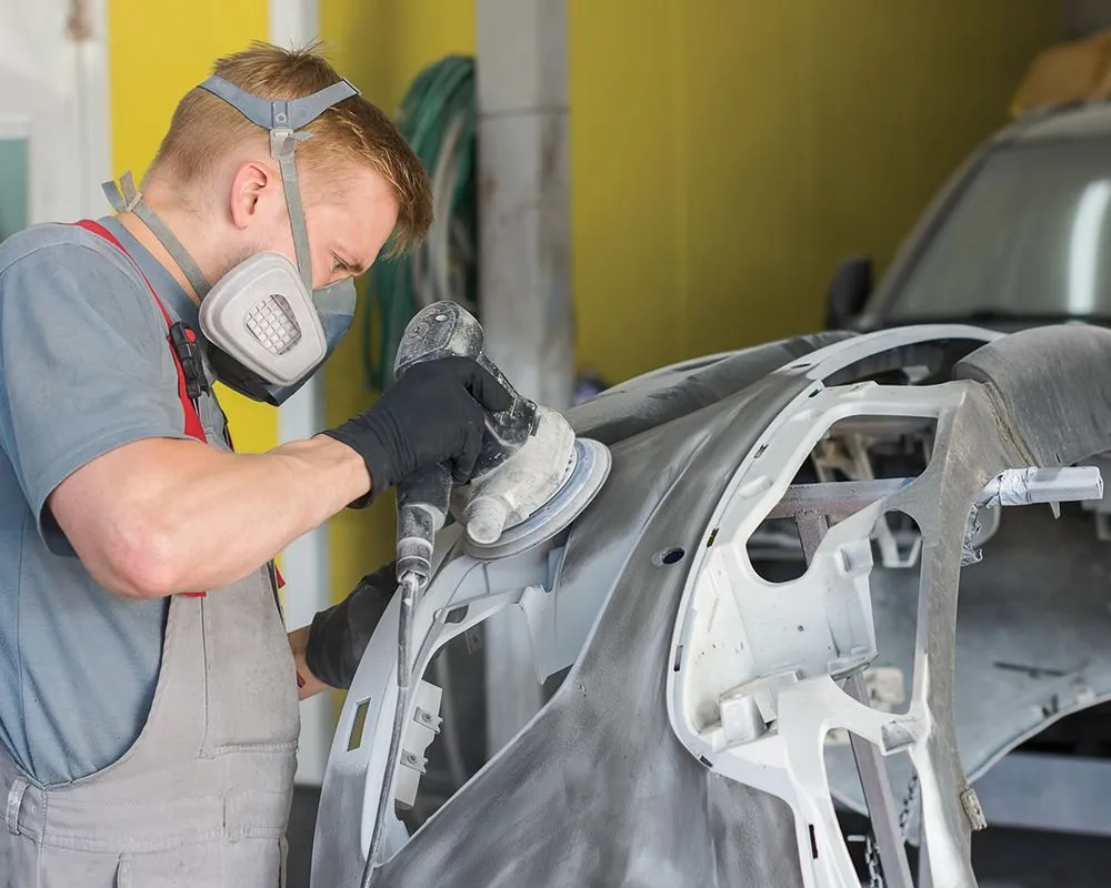 Mark's Auto Body repair shop photo 2