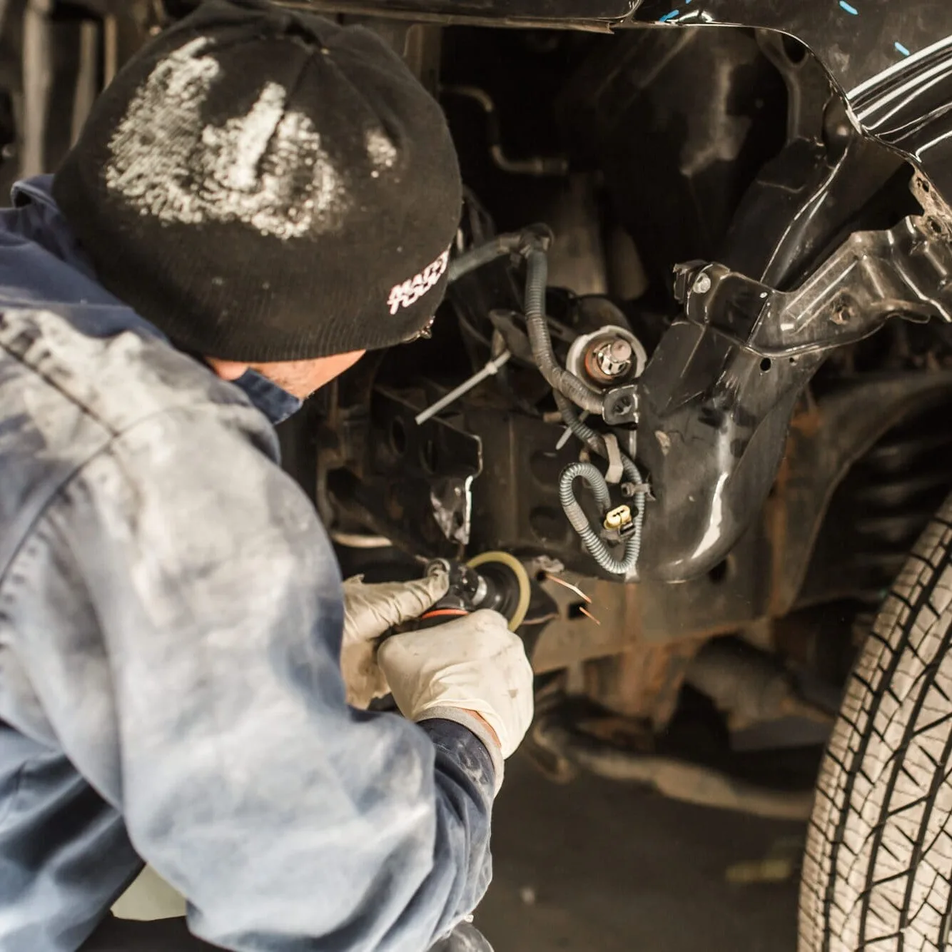 New England Collision repair shop photo 5
