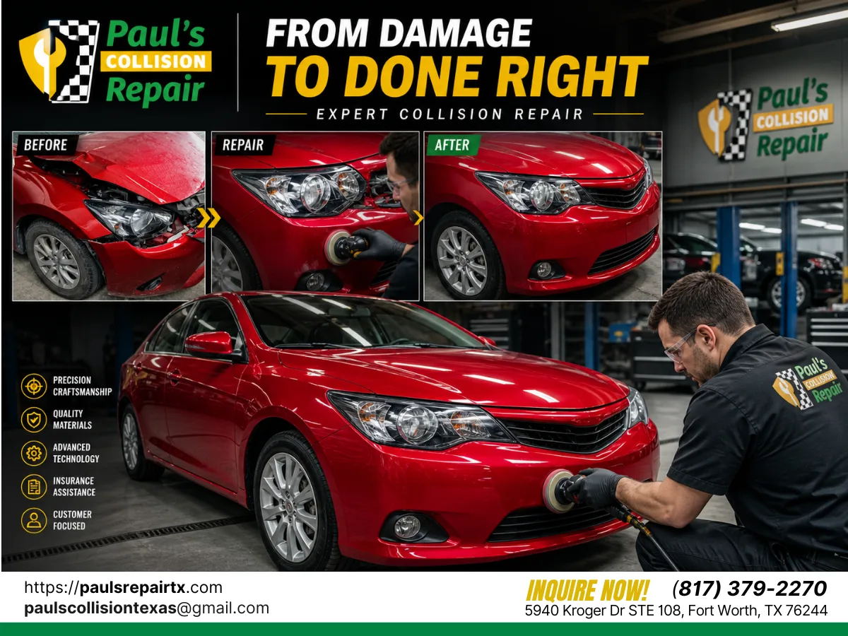 Paul's Collision Repair repair shop photo 2