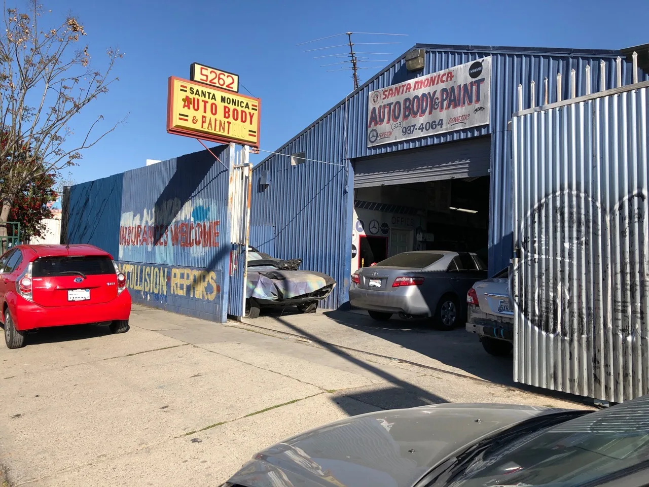 Santa Monica Auto Body repair shop photo 2