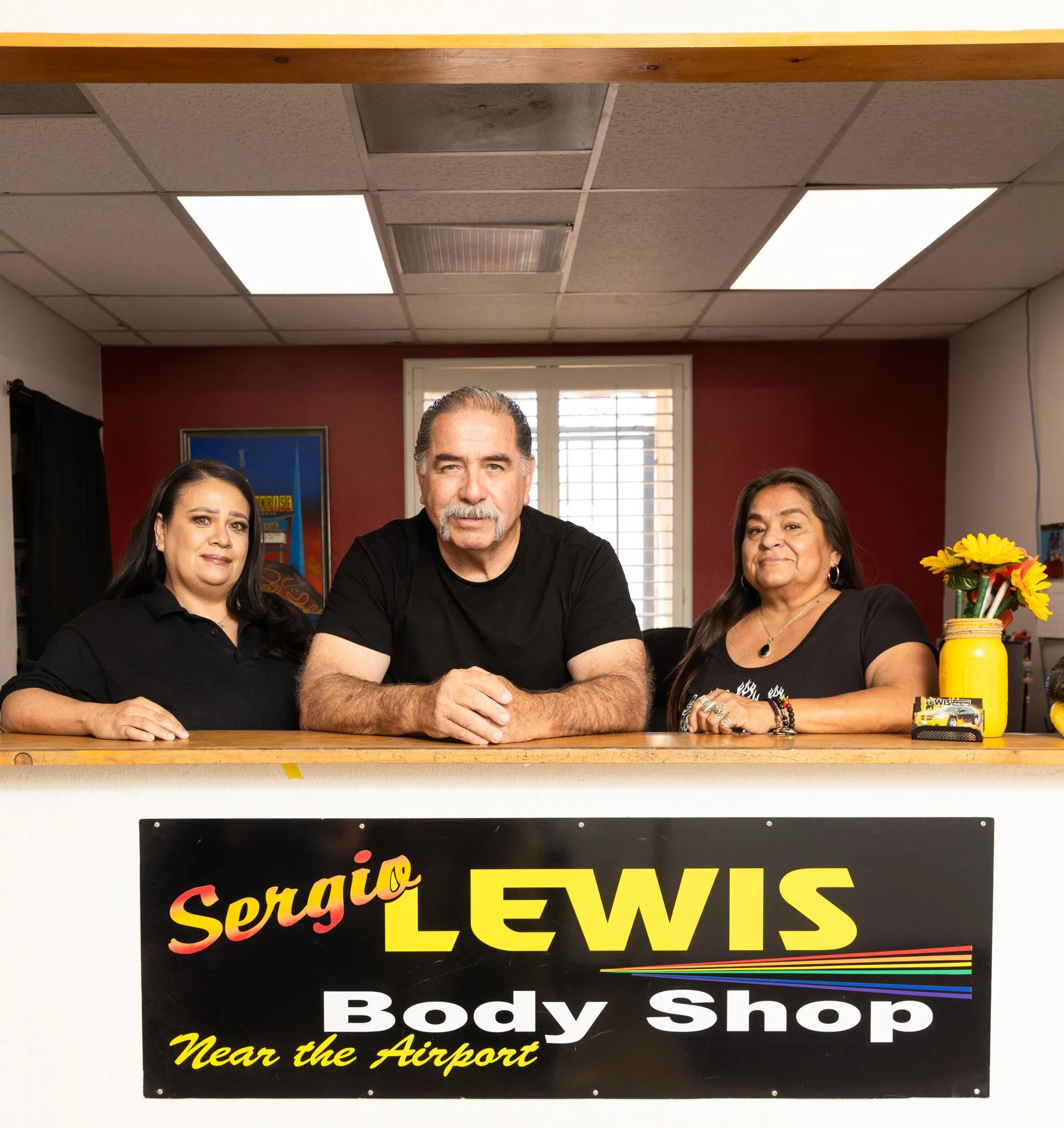 Sergio Lewis Body Shop Inc. repair shop photo 3