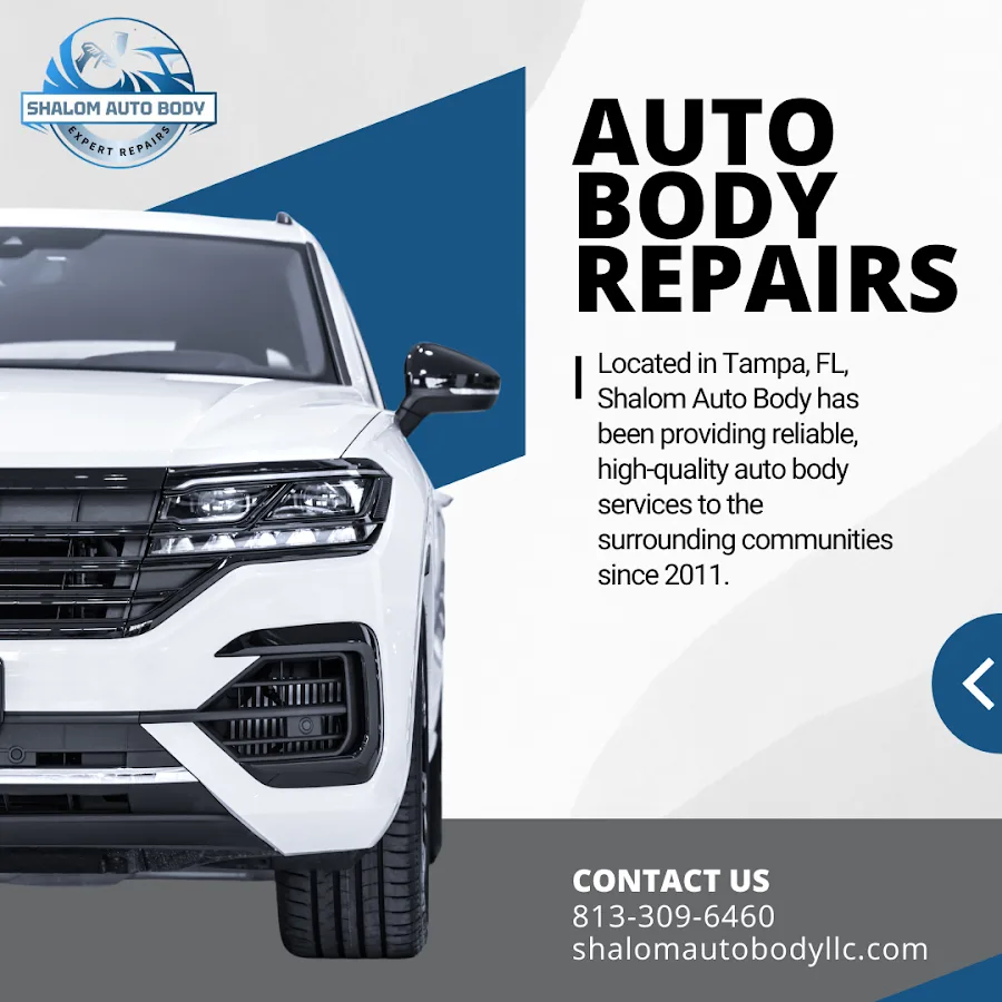 Shalom Auto Body repair shop photo 2