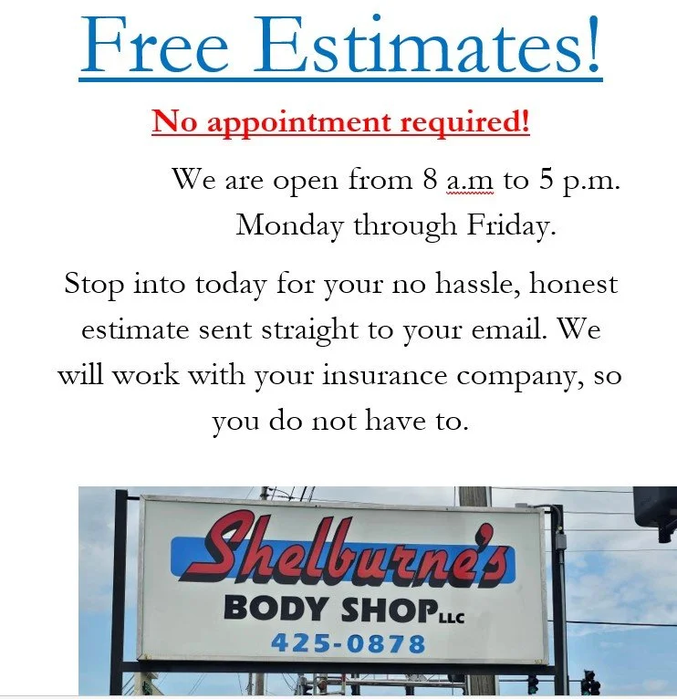 Shelburne's Body Shop LLC repair shop photo 3