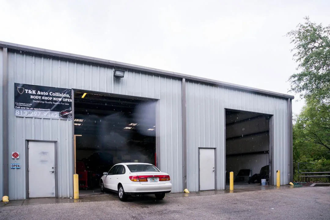 T&K Auto Collision repair shop photo 2