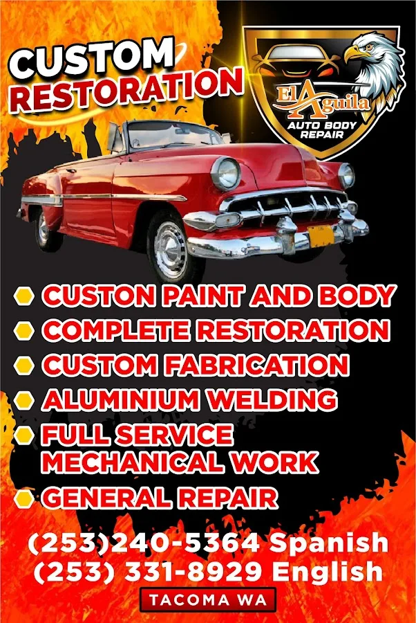 The Eagle Auto Body Repair Llc repair shop photo 2